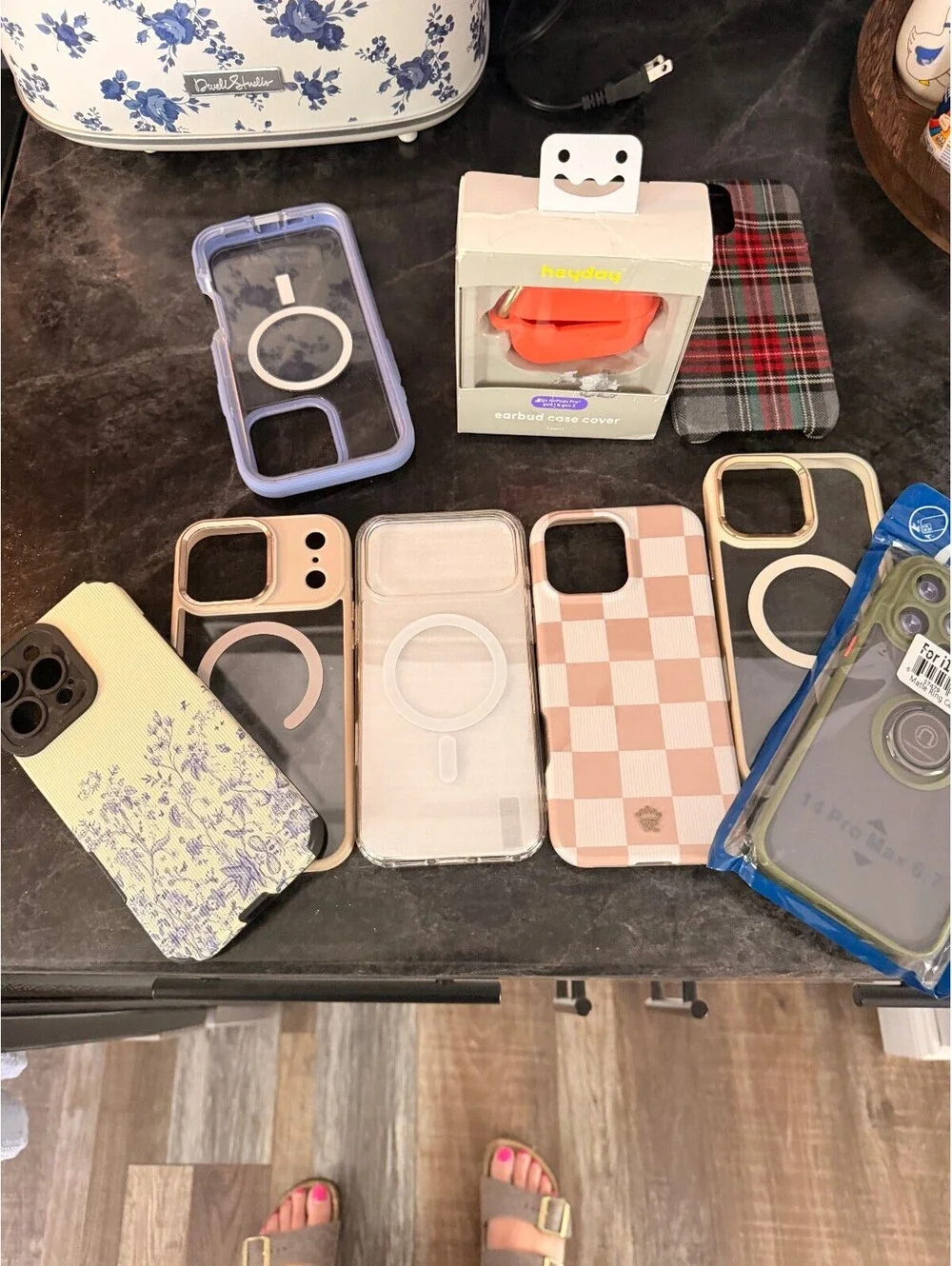 Assorted Apple MagSafe Compatible iPhone Cases and Accessories